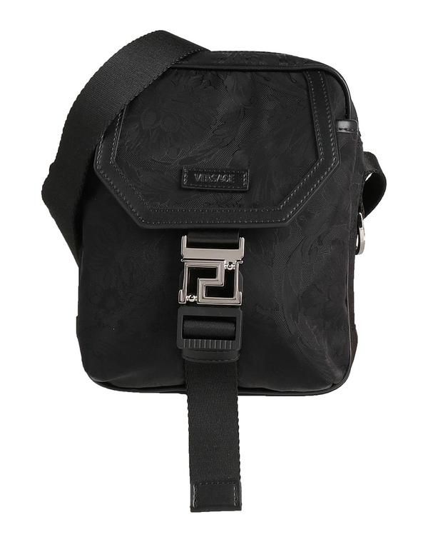 ヴェルサーチ メンズ バッグ VERSACE クロスボディバッグ Black ブラック