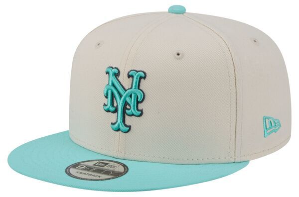 ニューエラ レディース アクセサリー 帽子 New Eradult New York Mets Cream Two Tone Color Pack 9Fifty Adjustable Hat NoCo