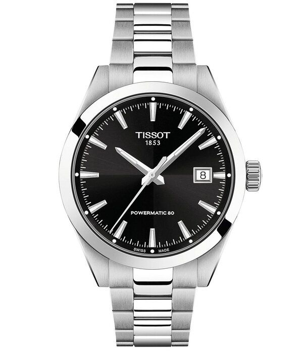 ティソット レディース アクセサリー 腕時計 Tシャツ Tissot Mens Gentleman Classicontemporary Collection Automatic Stainlesst