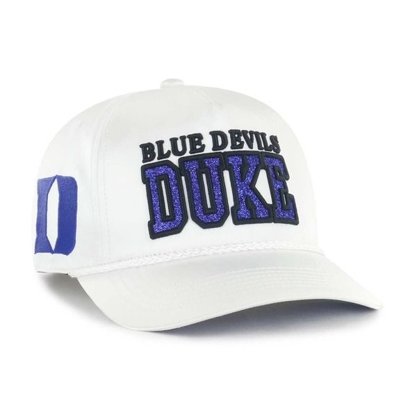 フォーティーセブン レディース アクセサリー 帽子 Womens 47 White Duke Blue Devils Outspoken Hitch Adjustable Hat White ホワイト