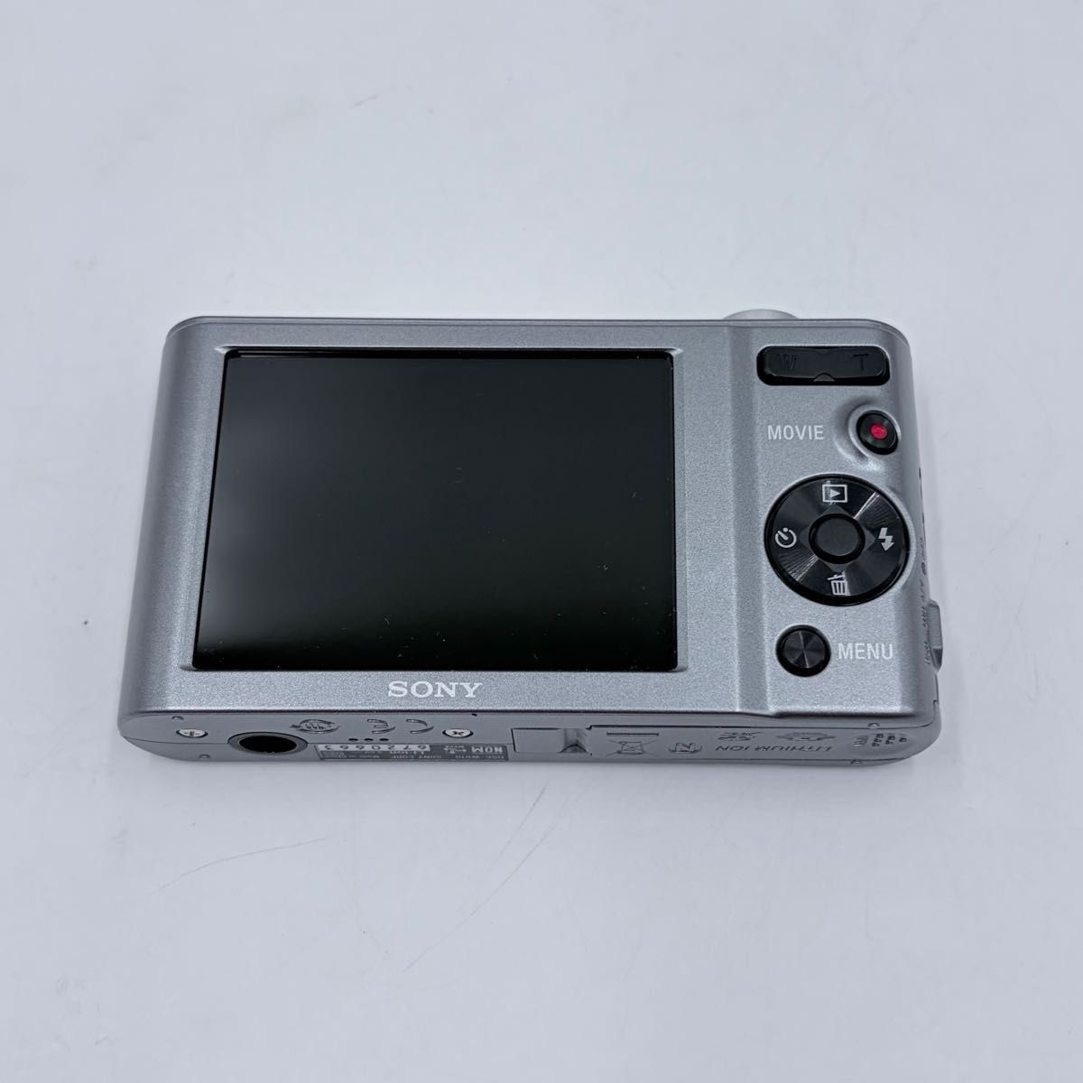 動作品】SONY Cyber-shot DSC-W810 シルバー コンデジ デジカメ