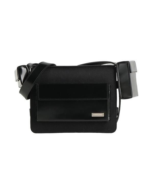 フェラガモ メンズ バッグ FERRAGAMO Black ブラック