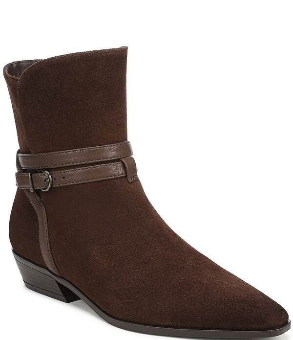 ナチュライザー レディース シューズ ブーツ・レインブーツ スエード アンクル Naturalizer Boden Suede Double Strap Snip Toe Ankle Booties