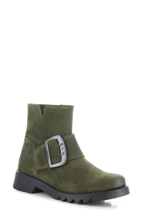フライロンドン レディース シューズ ブーツ・レインブーツ Fly London Rily Bootie Women 017 ASPEN OIL SUEDE