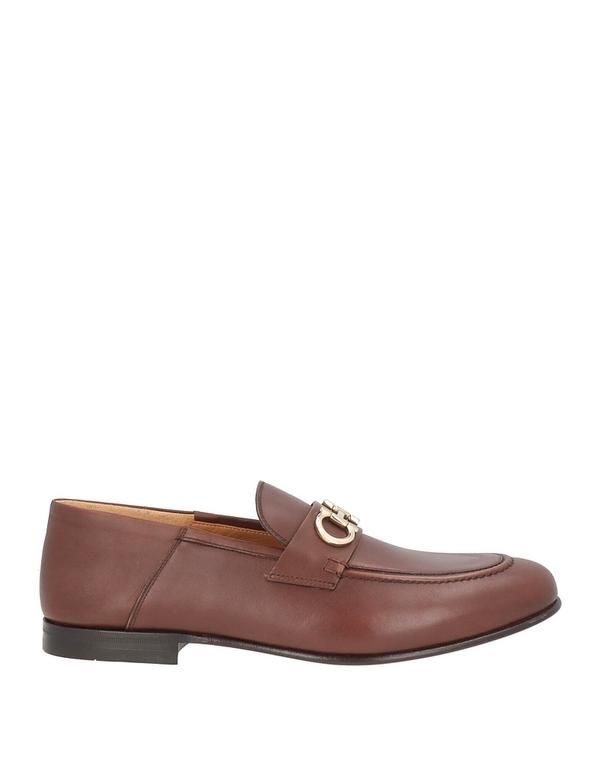 フェラガモ メンズ シューズ スリッポン・ローファー モカシン FERRAGAMO Brown ブラウン