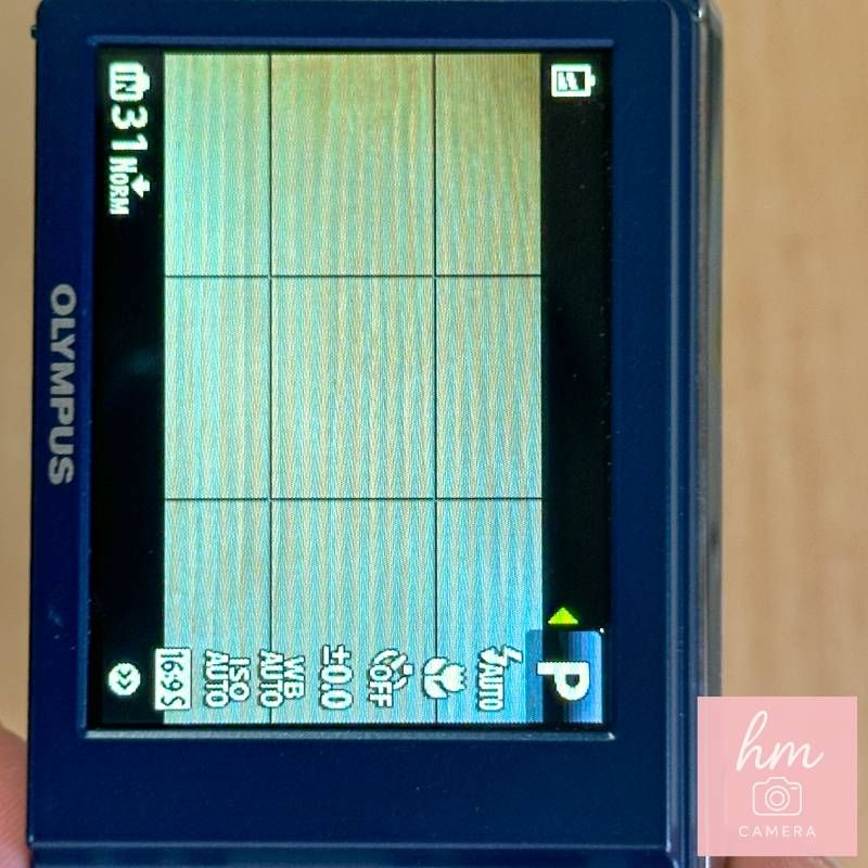 美品】OLYMPUS FE-4020 ライトブルー 1400万画素 光学4倍ズーム 広角