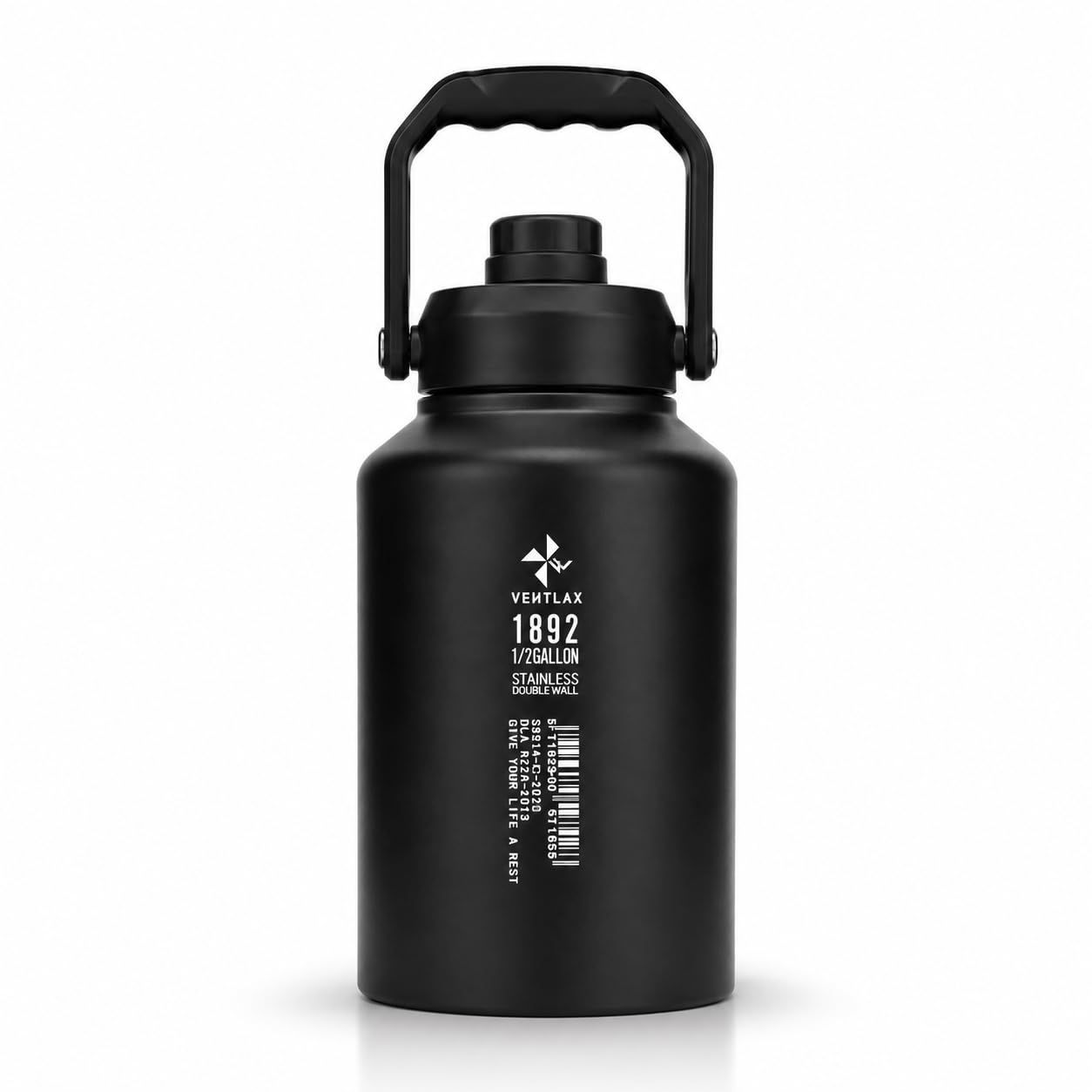 ★新品★VENTLAX アイスジャグ アイスコンテナ 保冷 保温 キャンプ アウトドア 真空断熱構造 1.9L / 3.8L (1.9L(ハーフガロン)) c8870fe9