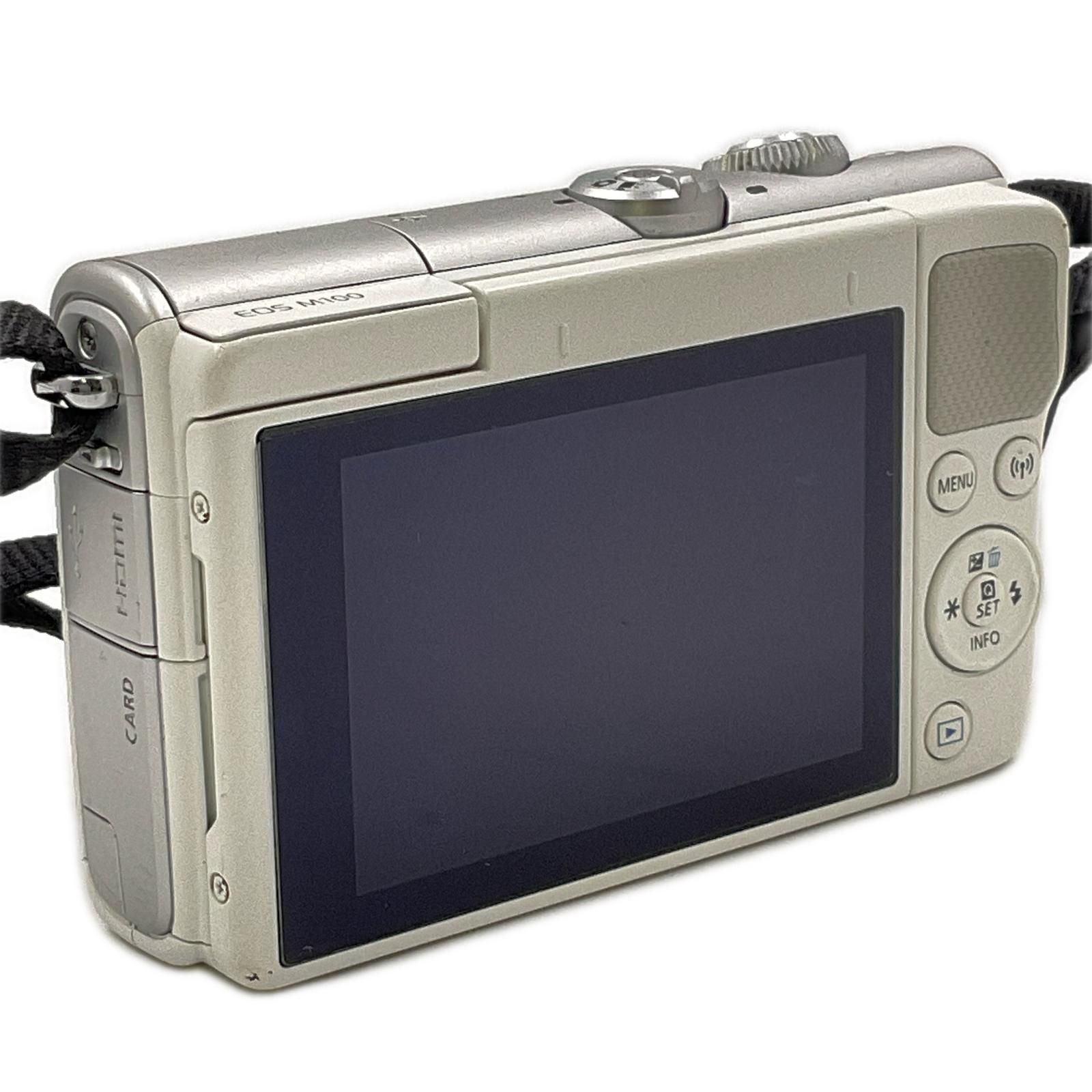 全額返金保証】【最速発送】Canon デジタル一眼 EOS M100 ボディ