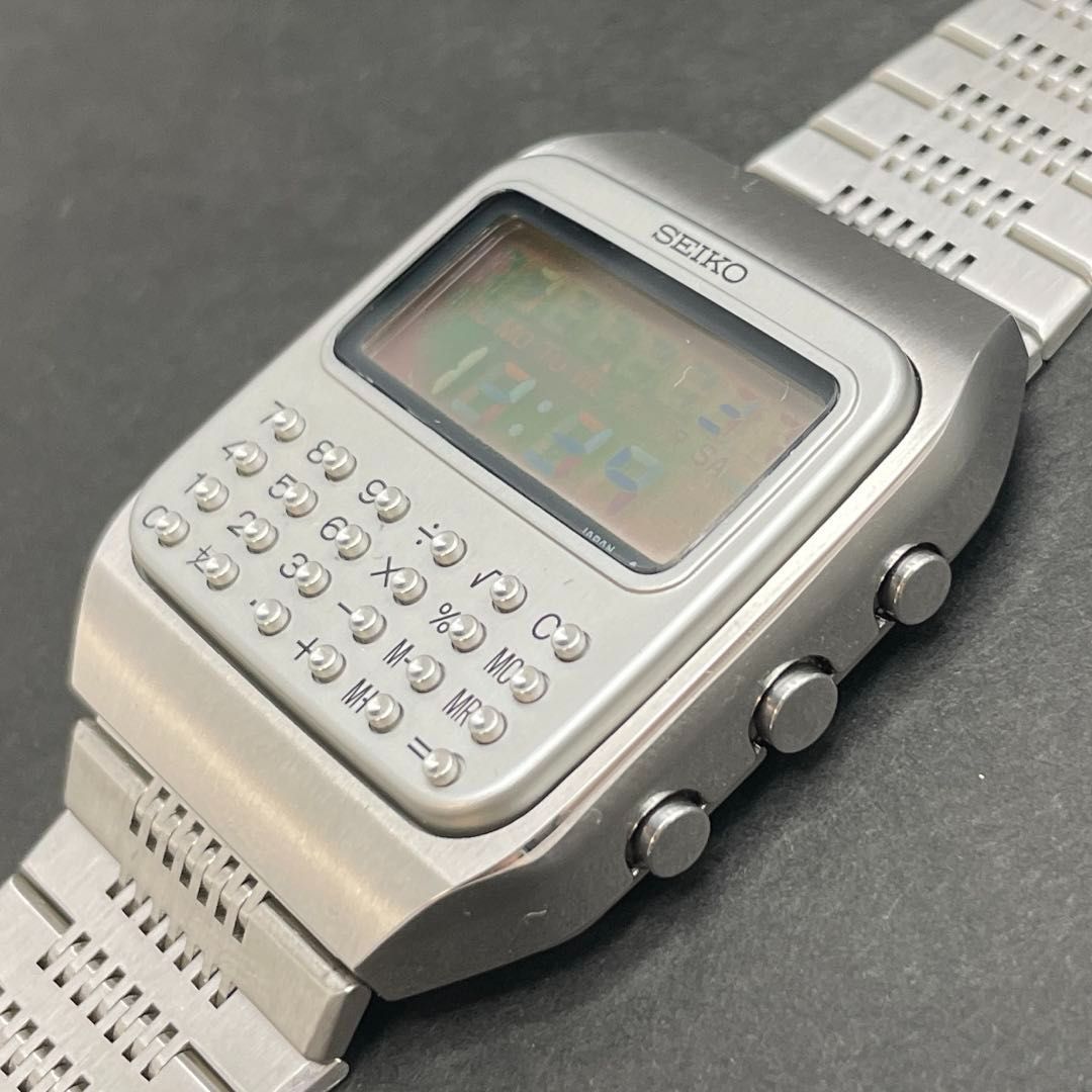 SEIKO 初代カリキュレーター C153-5011 箱＆ペン付き 電卓機能 計算機