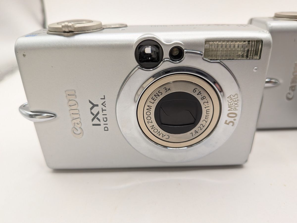 ☆2台まとめ / ジャンク・通電可☆ キヤノン Canon IXY DIGITAL 400