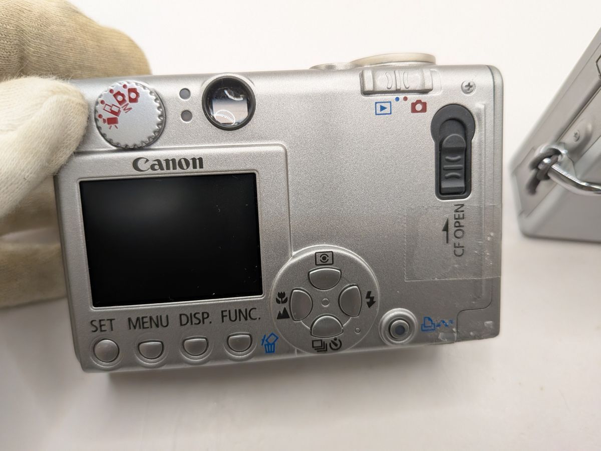 ☆2台まとめ / ジャンク・通電可☆ キヤノン Canon IXY DIGITAL 400