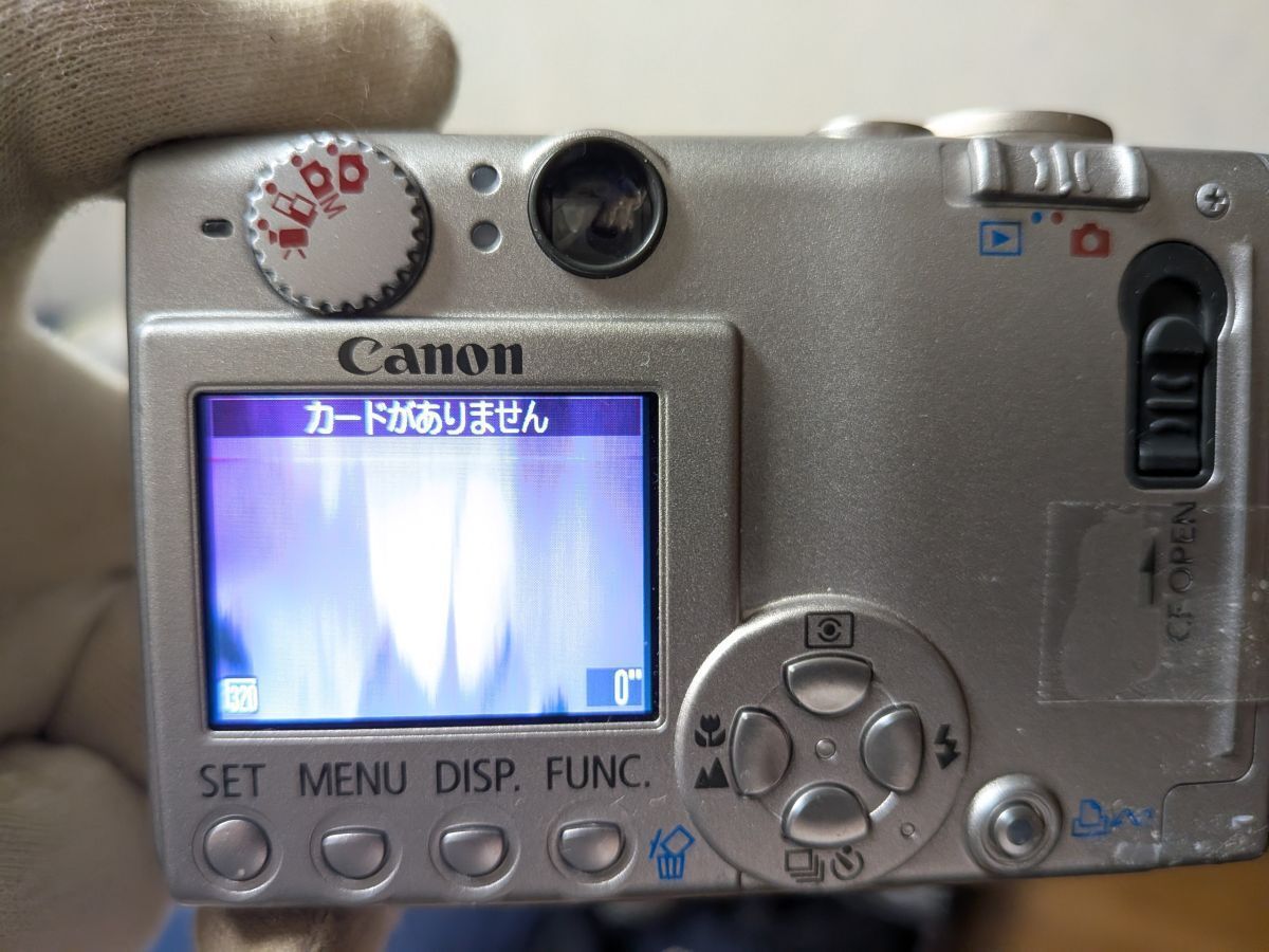 ☆2台まとめ / ジャンク・通電可☆ キヤノン Canon IXY DIGITAL 400