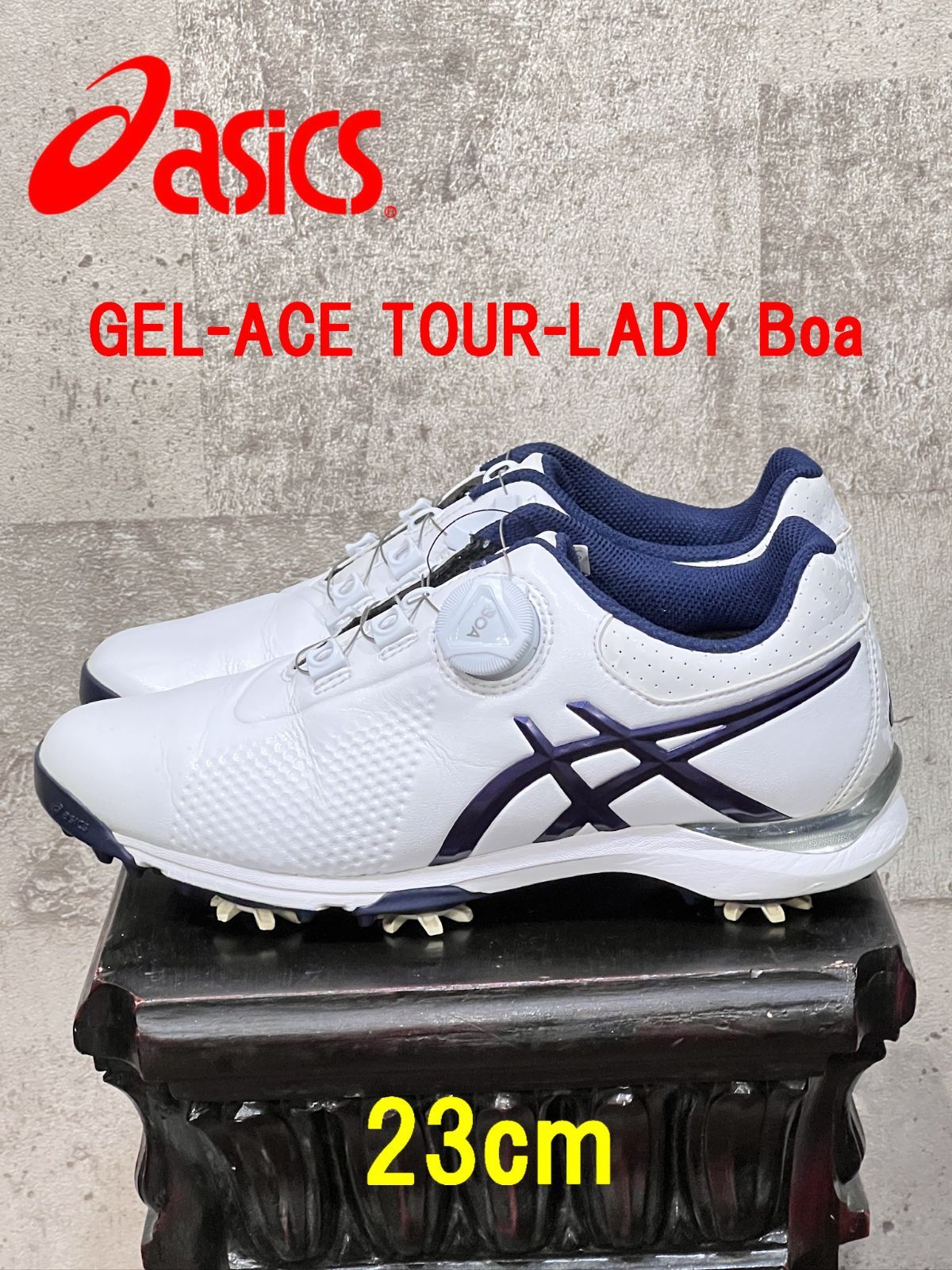 美品 アシックス GEL-ACE TOUR-LADY BOA 23cm asics ゲルエースツアー