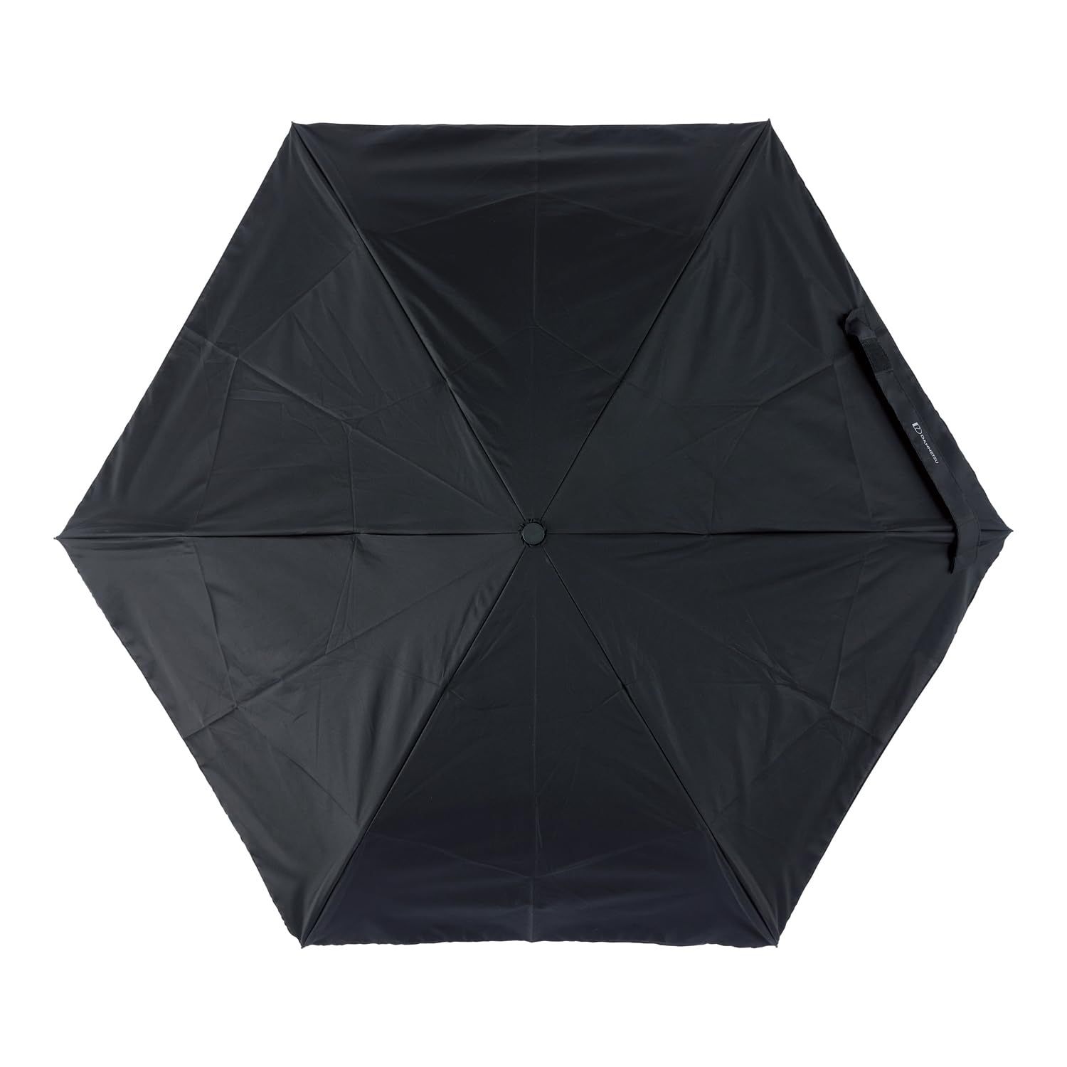 [estaa(エスタ)] ハニカム断熱パラソル 遮光100 UV 晴雨兼用 日傘 折りたたみ傘 遮熱 遮光 55cm プレーン 30247 ブラック