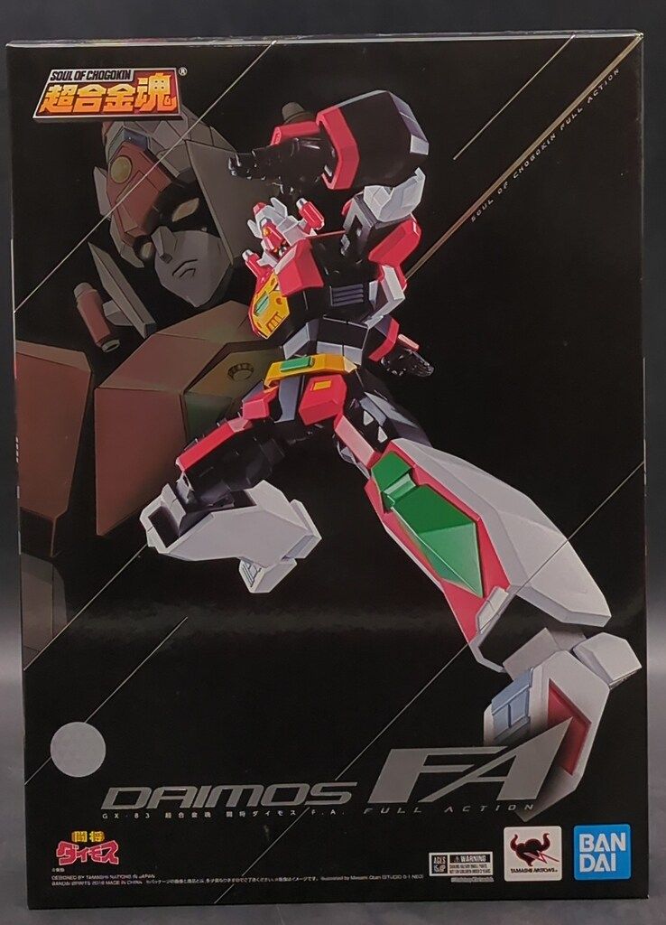 BANDAI SPIRITS 超合金魂 闘将ダイモス F.A. GX-83