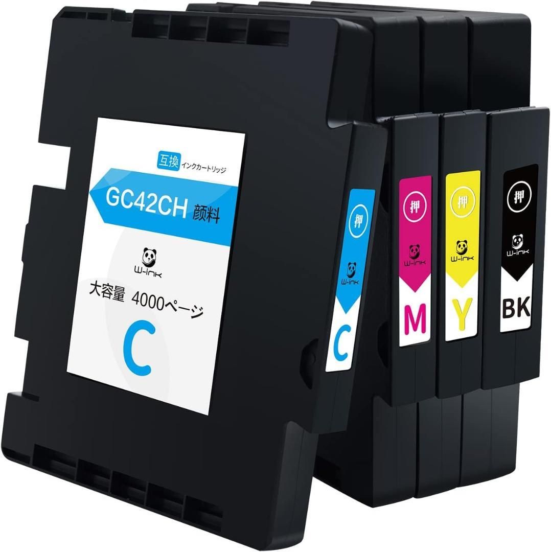 【W-ink】リコー用 RICOH GC42 7,510円