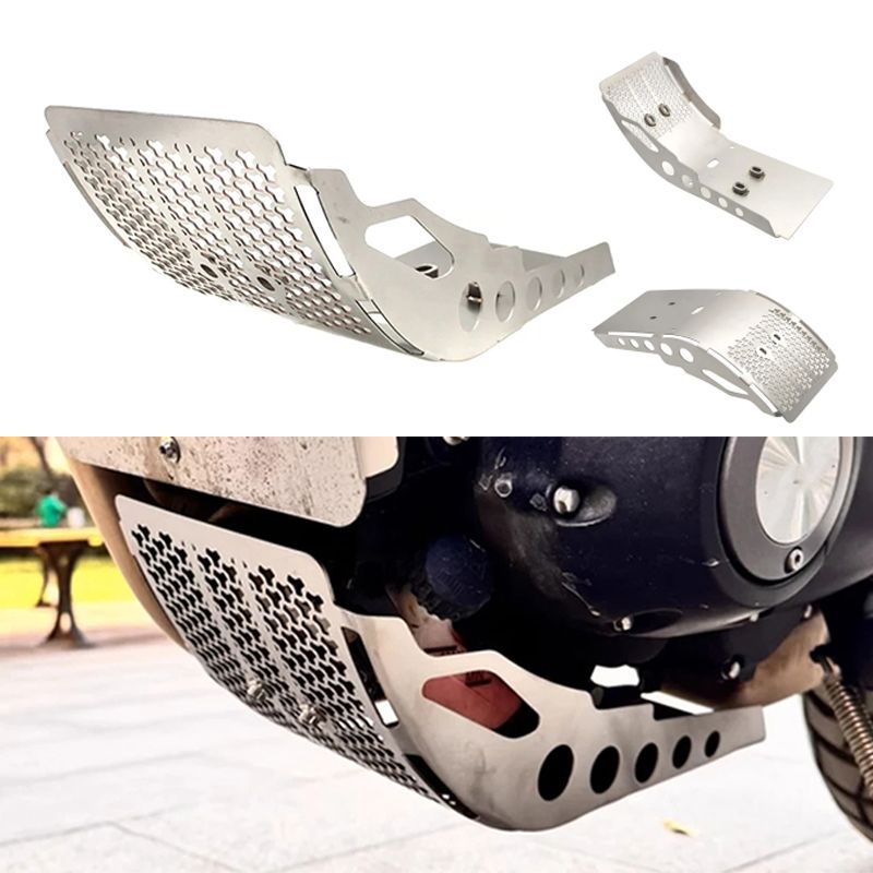 TRIUMPH Scrambler400X 2024-2025対応 エンジンアンダーガードスキッドプレート ANLUSON