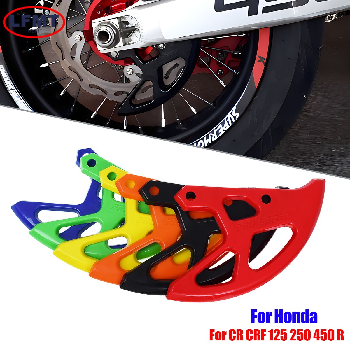 HONDA CRF250R 450R リアディスクブレーキ バイク用ブレーキパッド