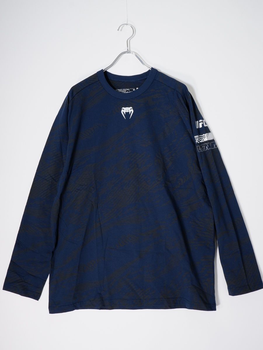 Venumヴェナム UFC Fusion by Venum Authentic Fight Week UFC公式ロングスリーブTシャツ新品【L】【MTSA82998】