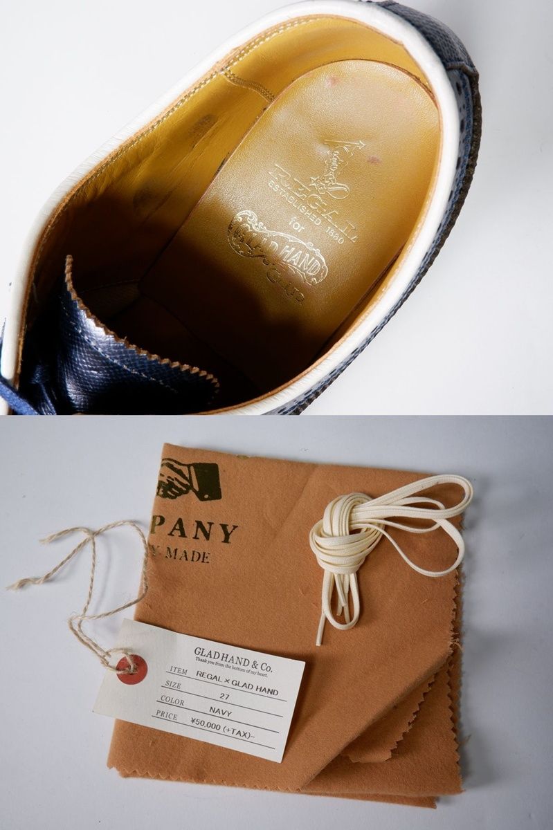 GLAD HANDグラッドハンド × REGALリーガル 653S GH AMERICAN BROGUE