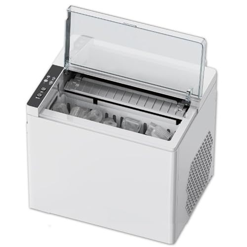 ★新品★[東京Deco] 高速 製氷機 家庭用 新型 最短5分製氷 自動製氷機 ホワイト [タンク容量1.6L][氷バスケット満氷量約0.6kg] [スピード製氷/2種類の製氷サイズ/大容量水タンク] 製氷 卓上 スピード 氷 簡単操作 クリ ad79c649