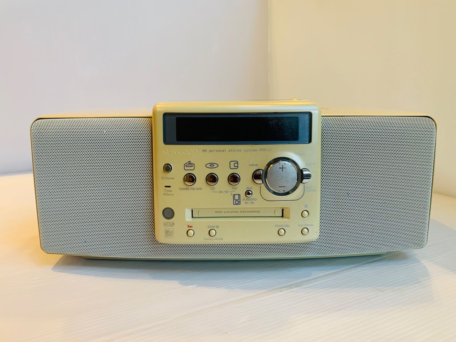 動作確認済み】KENWOOD MDパーソナルステレオシステム MDX-L1 - メルカリ