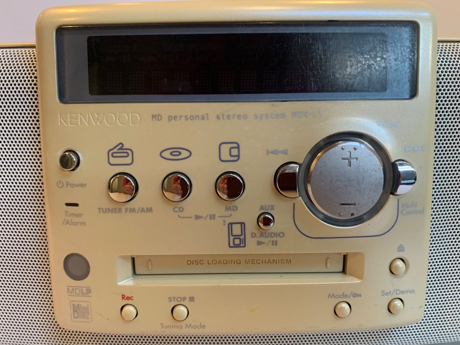 動作確認済み】KENWOOD MDパーソナルステレオシステム MDX-L1 - メルカリ