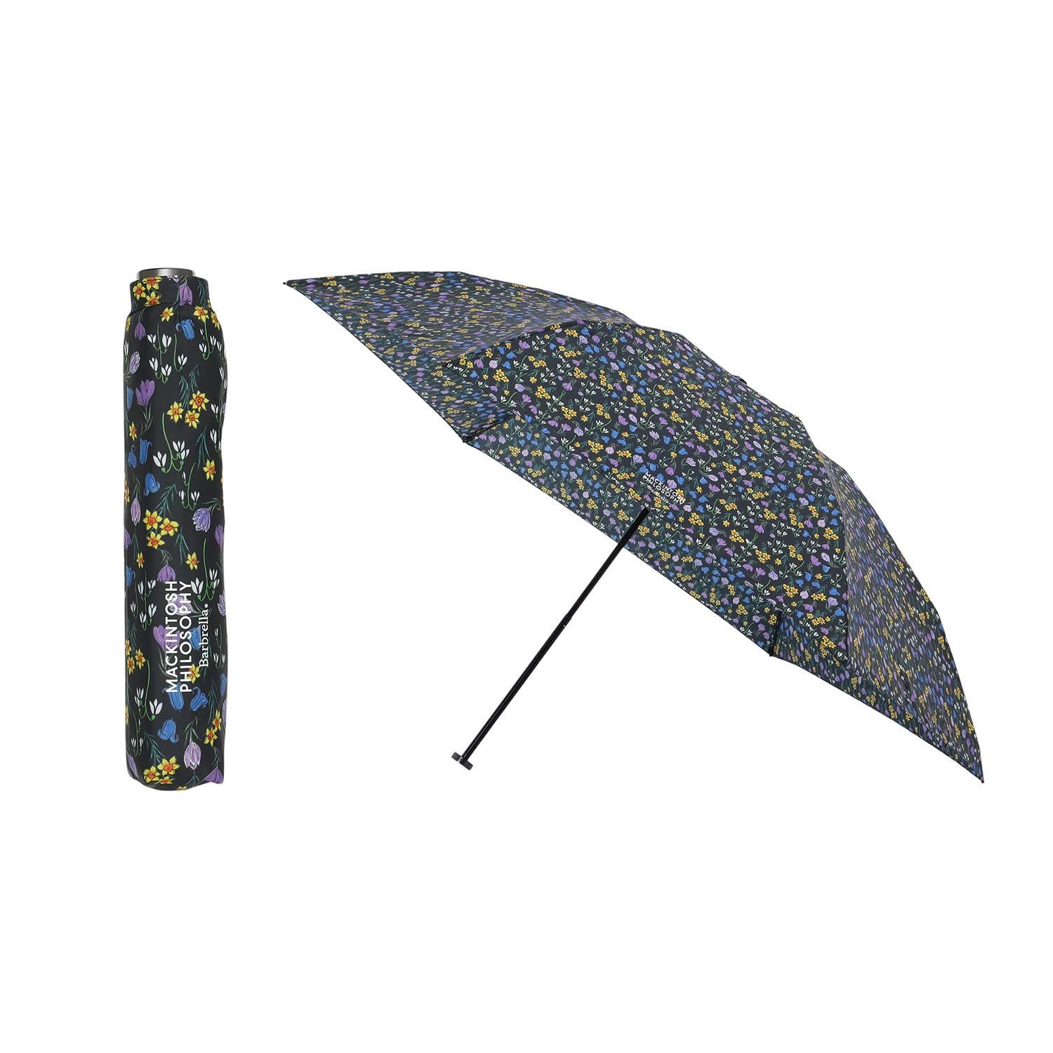 MACKINTOSH PHILOSOPHY(マッキントッシュ フィロソフィ) 雨傘 折りたたみ傘 UV対策 Snowblue garden 花柄