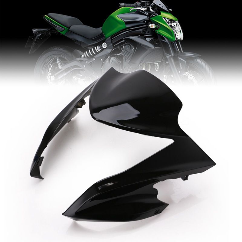 Kawasaki ER6N 2012-2016 用 ヘッドライトフェアリングカバー 黒/緑 8,745円
