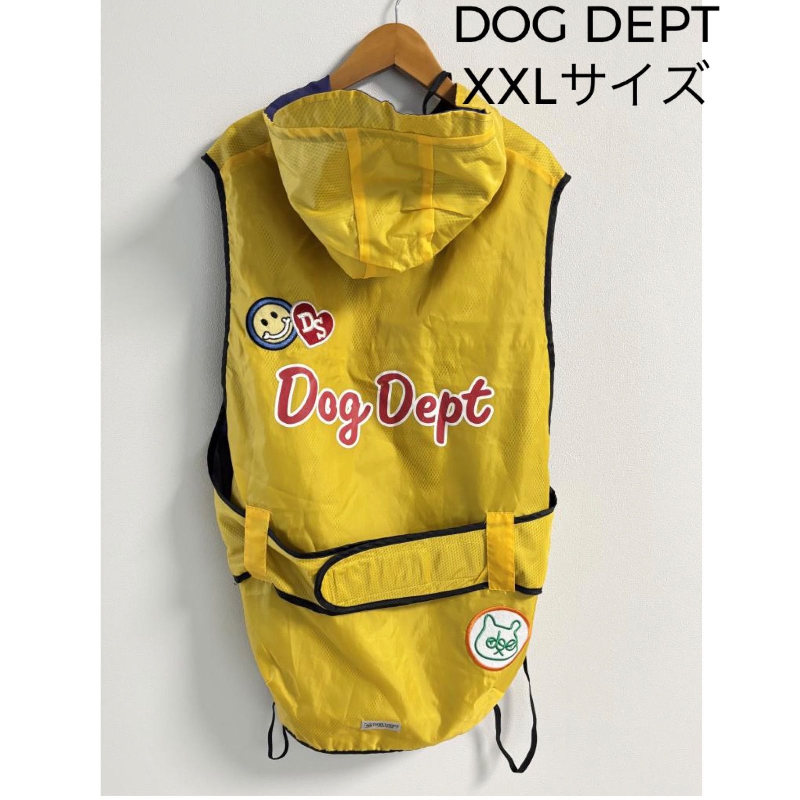 ♡DOG DEPT ドッグデプト リバーシブルレインコート XXLサイズ ドッグ