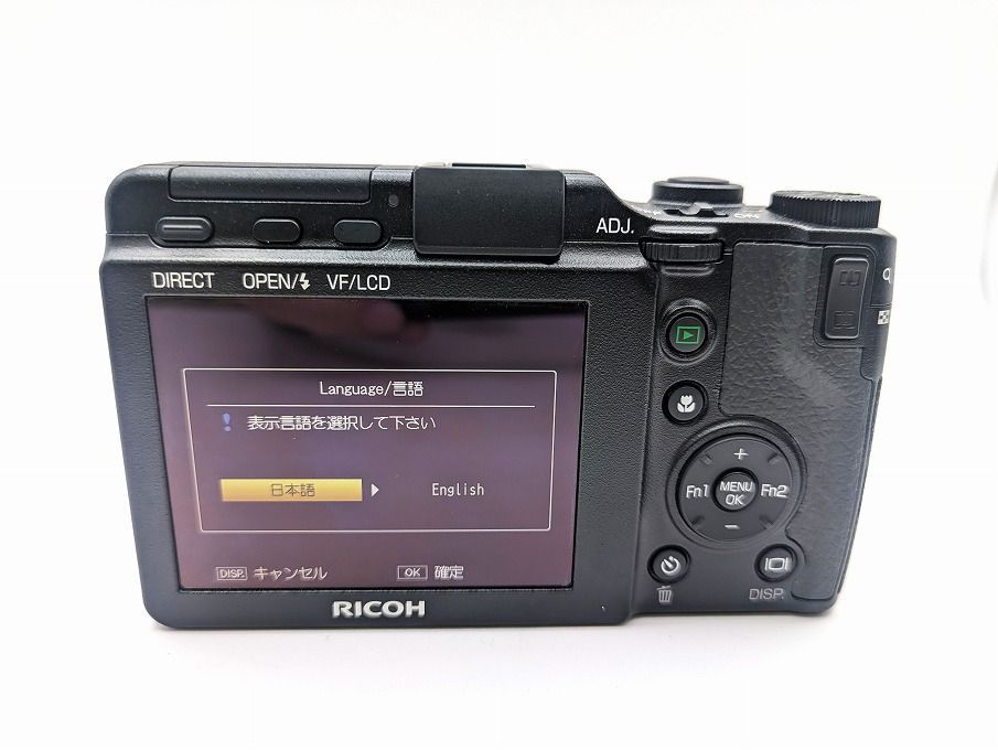 2ヶ月保証付き】RICOH GXR ボディ ブラック デジタルカメラ 動作確認
