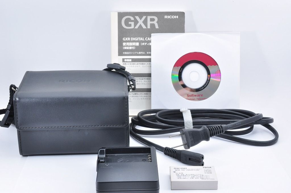 2ヶ月保証付き】RICOH GXR ボディ ブラック デジタルカメラ 動作確認