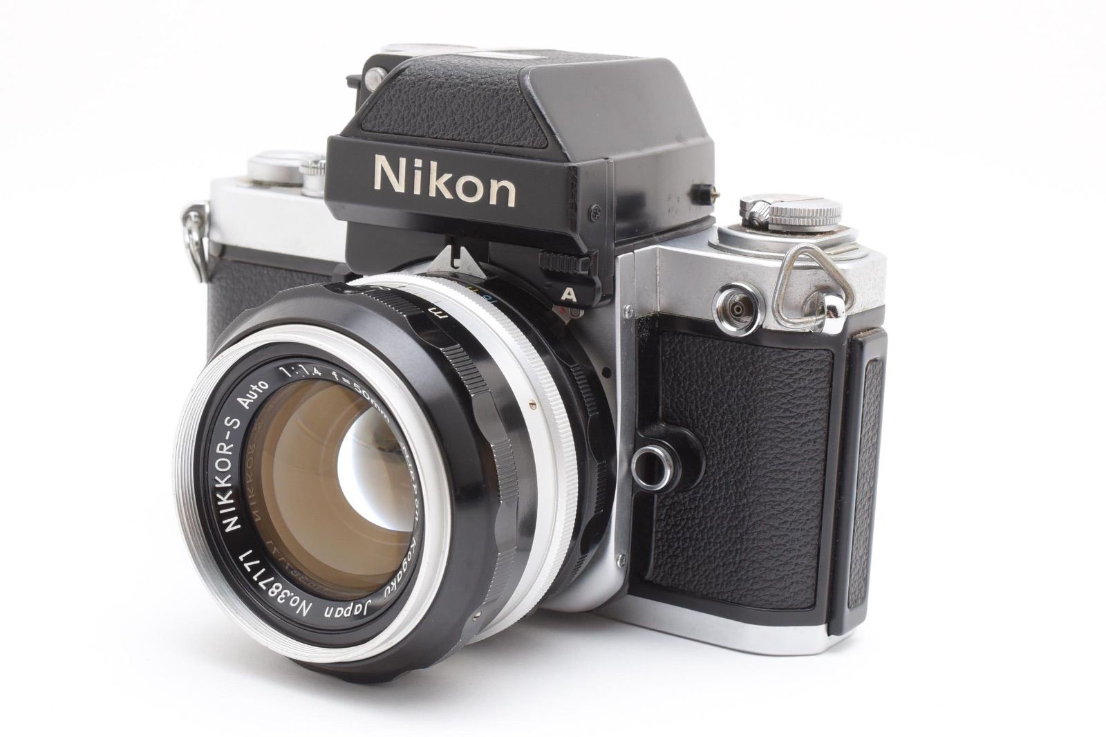 ◇◆ 完動美品 ニコン Nikon F2A F2 フォトミック A DP-11 ニッコール Nikkor-S Auto 50mm f/1.4 レンズ付 動作確認済 5030 ◆◇