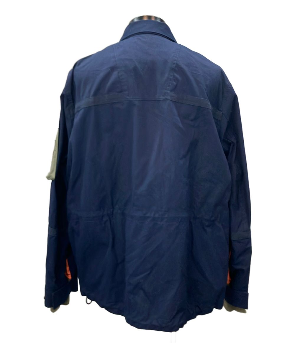 サカイ ブルゾン ドッキング 22SS Nylon Twill Mix Blouson 22-02709M