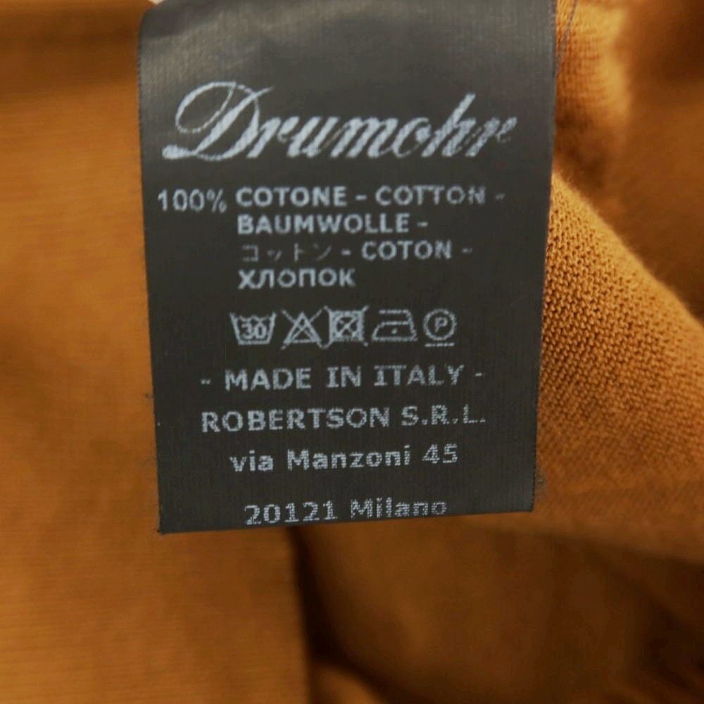 新品アウトレット】ドルモア DRUMOHR ハイゲージ コットン 半袖