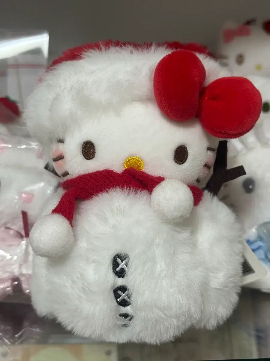 Muñeco de nieve Hello Kitty (Hello Kitty) Peluche Sanrio Serie Winter (Invierno)