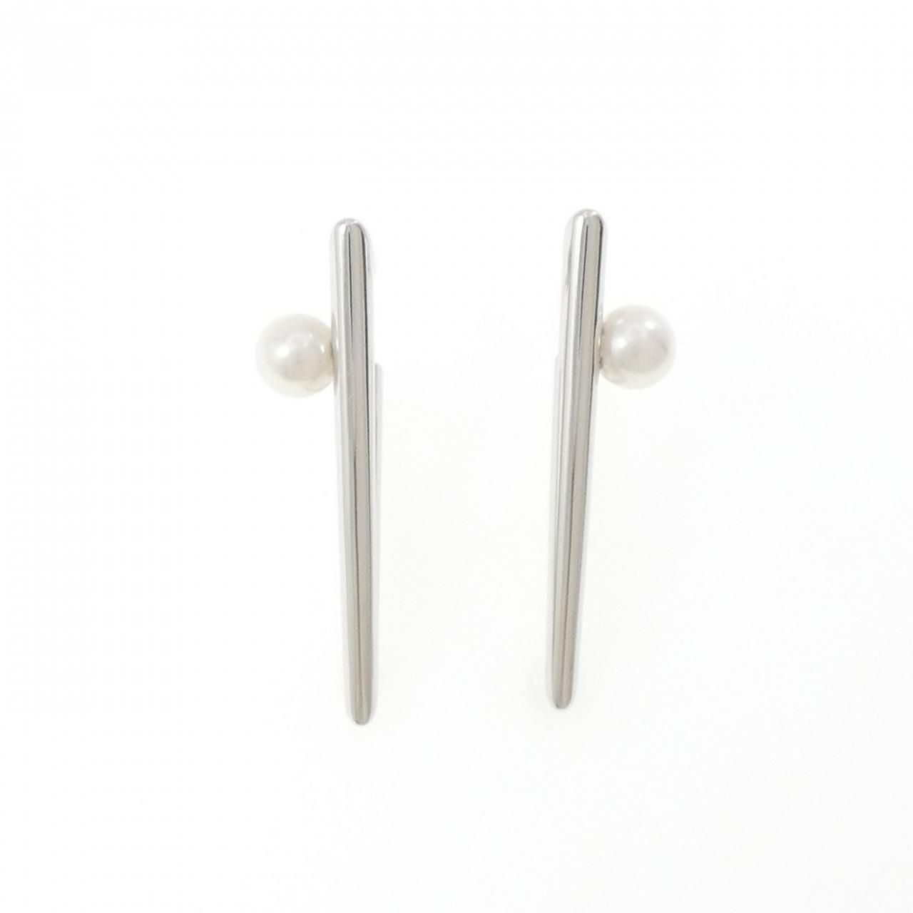 ミキモト V コード ピアス 6.1mm - メルカリ