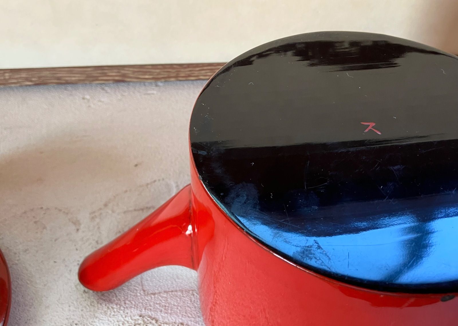 能登蔵出し 輪島塗 朱塗 湯桶 /漆器 茶道具 - メルカリ