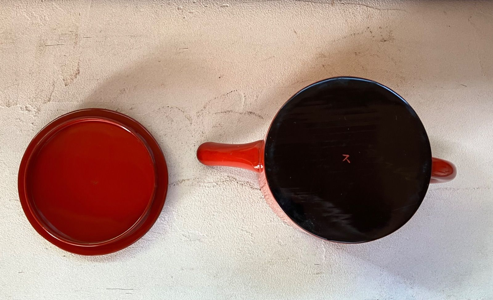 能登蔵出し 輪島塗 朱塗 湯桶 /漆器 茶道具 能登蔵出し 輪島塗 朱塗 湯桶 /漆器 茶道具 - メルカリ