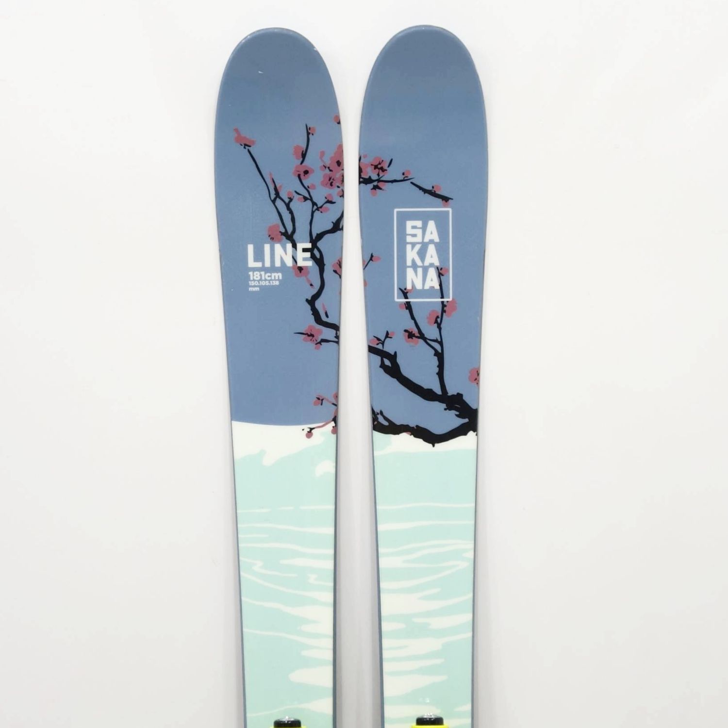 極美品 ライン LINE スキー 板 ビンディング セット サカナ SAKANA