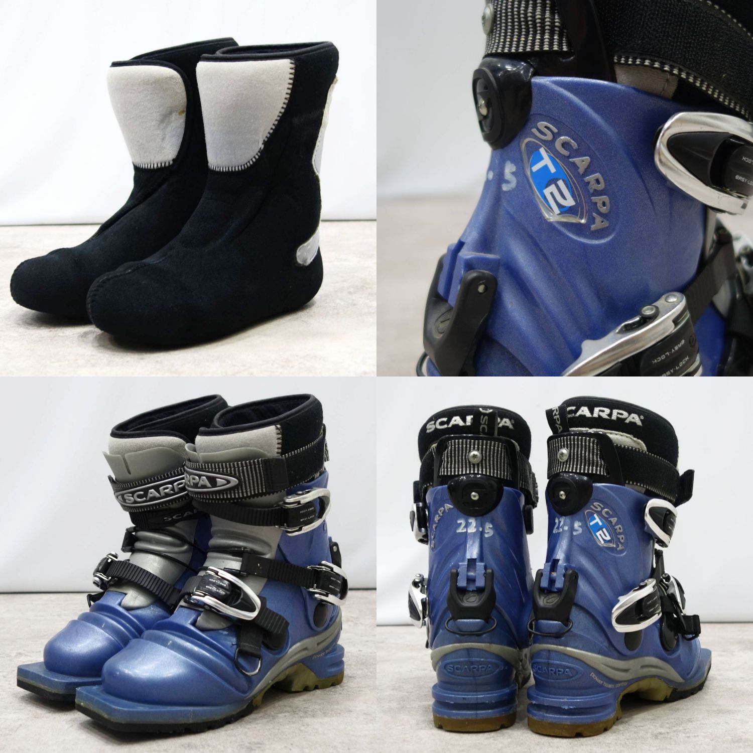 スカルパ SCARPA ブーツ テレマーク スキー T2 75mm 3pin 3 - メルカリ