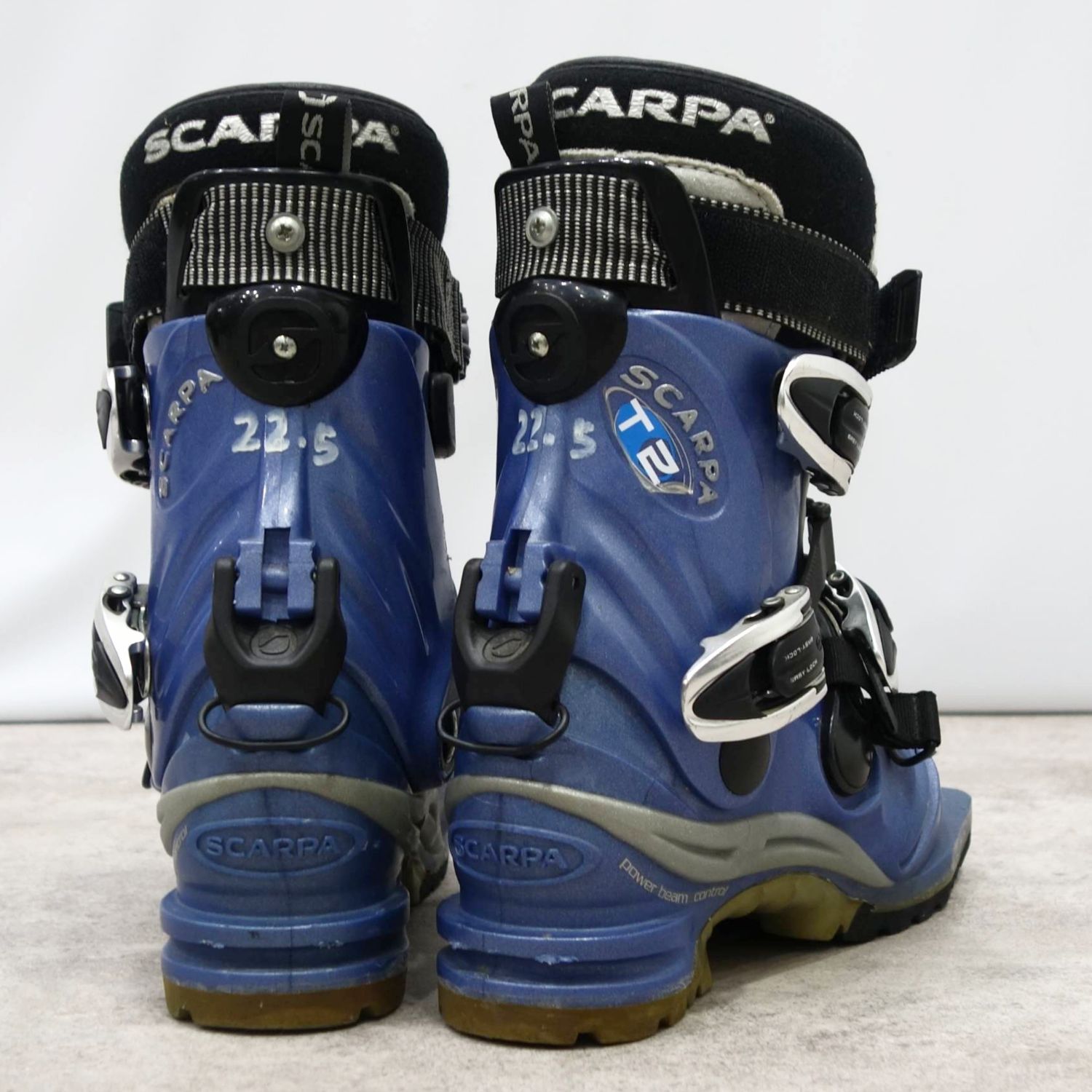 SCARPA スキー用ブーツ 青 スカルパ SCARPA ブーツ テレマーク スキー T2 75mm 3pin 3 - メルカリ