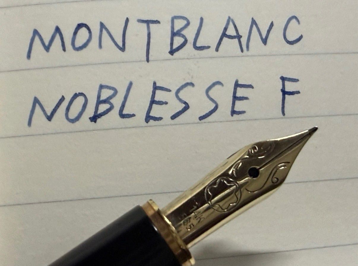美品 モンブラン ノブレスオブリージュ 万年筆 レッド F 細字 美品 モンブラン montblanc ノブレスオブリージュ レッド F 細字