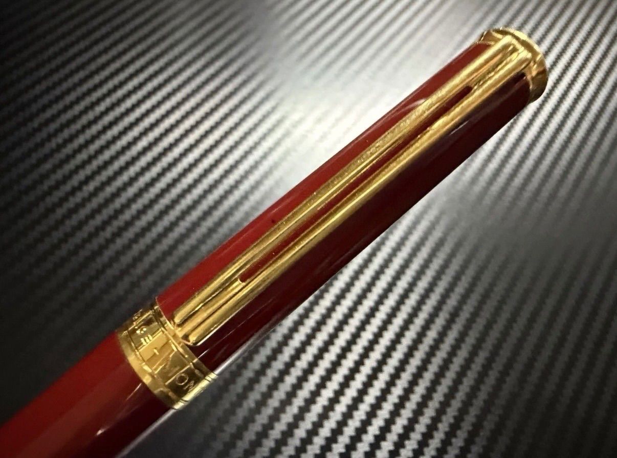 美品 モンブラン ノブレスオブリージュ 万年筆 レッド F 細字 美品 モンブラン montblanc ノブレスオブリージュ レッド F 細字