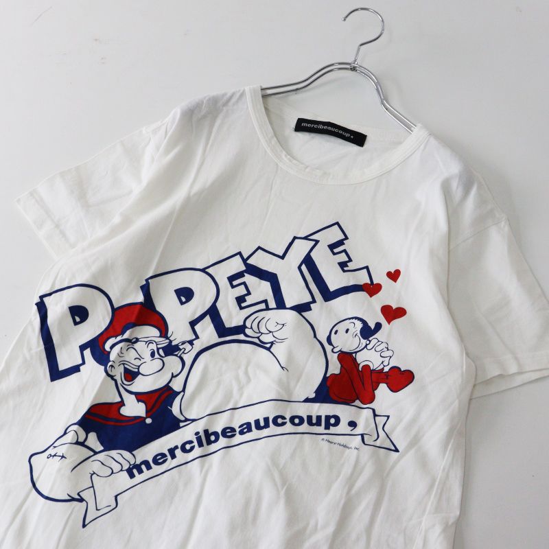 Archive メルシーボークー mercibeaucoup POPEYE プリント Tシャツ 3