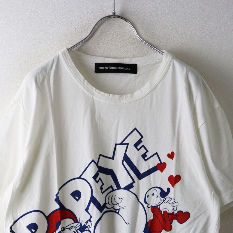 Archive メルシーボークー mercibeaucoup POPEYE プリント Tシャツ 3