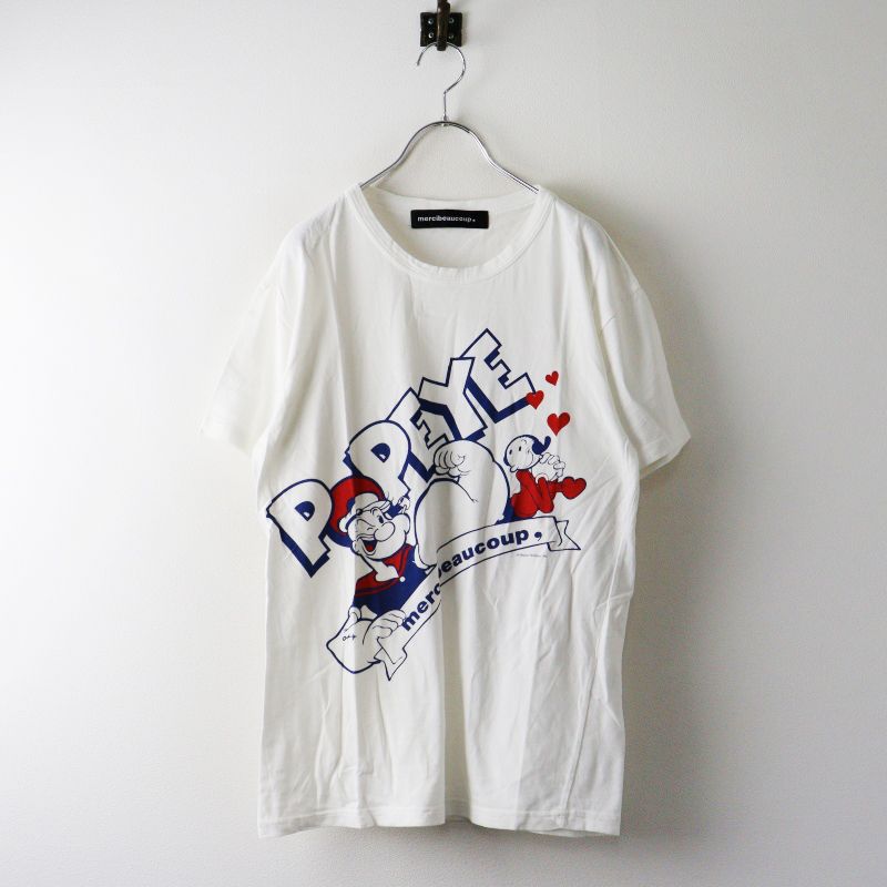 mercibeaucoup - 日本製 メルシーボークー mercibeaucoup ドラゴンボール Tシャツ Archive メルシーボークー mercibeaucoup POPEYE プリント Tシャツ 3