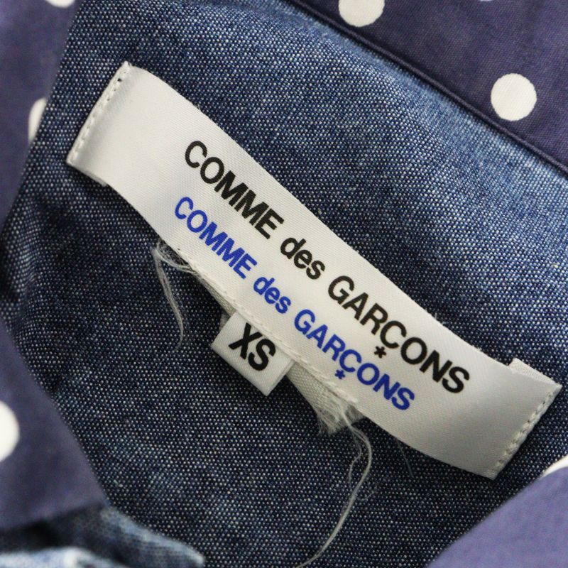 フランス製 コムコム コムデギャルソン COMME des GARCONS ドット 