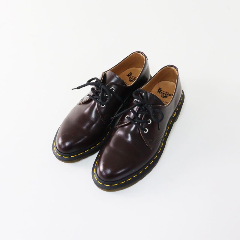 コムコム コムデギャルソン COMME des GARCONS ドクターマーチン Dr. Martens 3ホールシューズ 5｜ボルドー【2400015078847】 12,620円