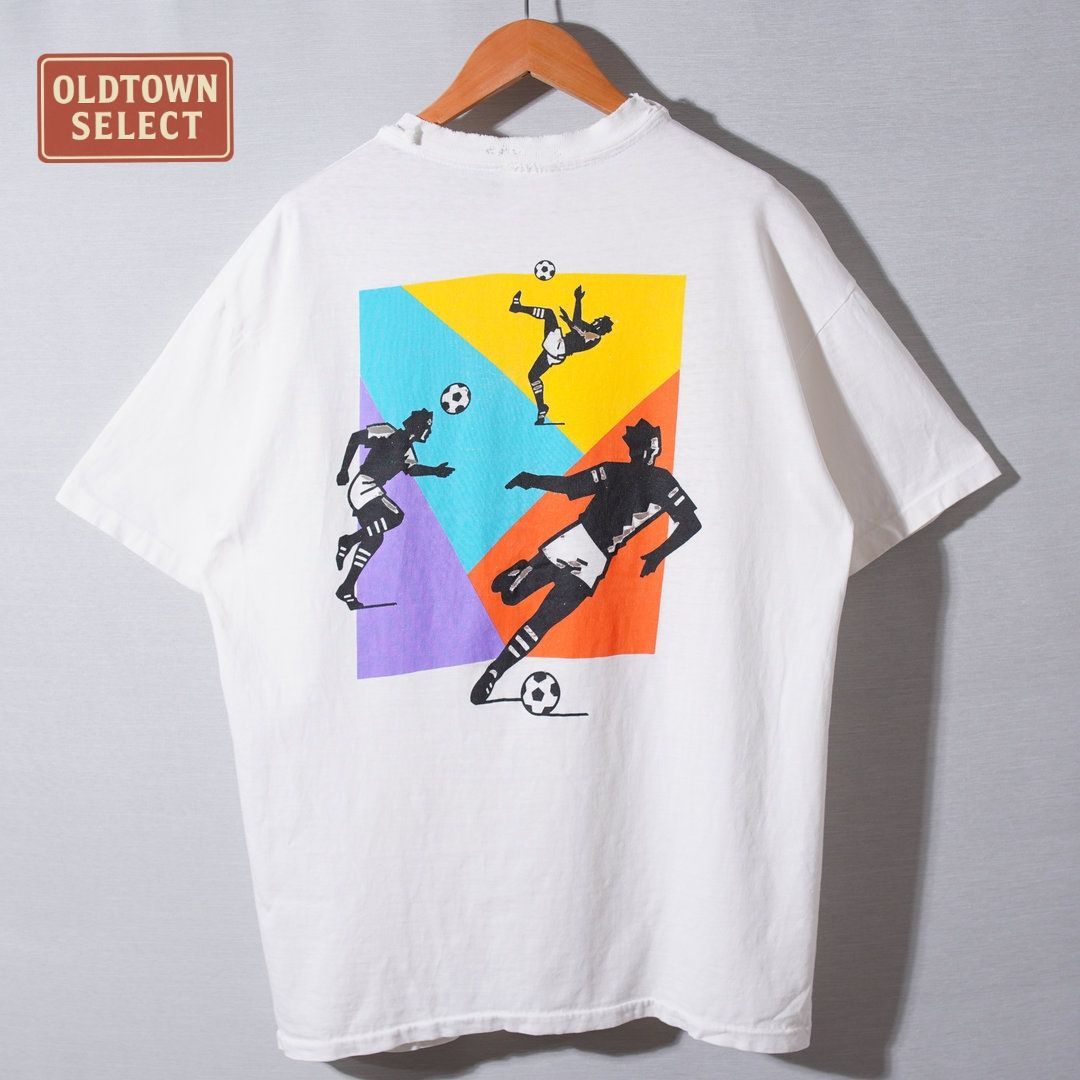 【1994年当時　ワールドカップ　アメリカ大会】 ヴィンテージ　Tシャツ 90s USA製 1994年製 アメリカ ワールドカップ World Cup Tシャツ L